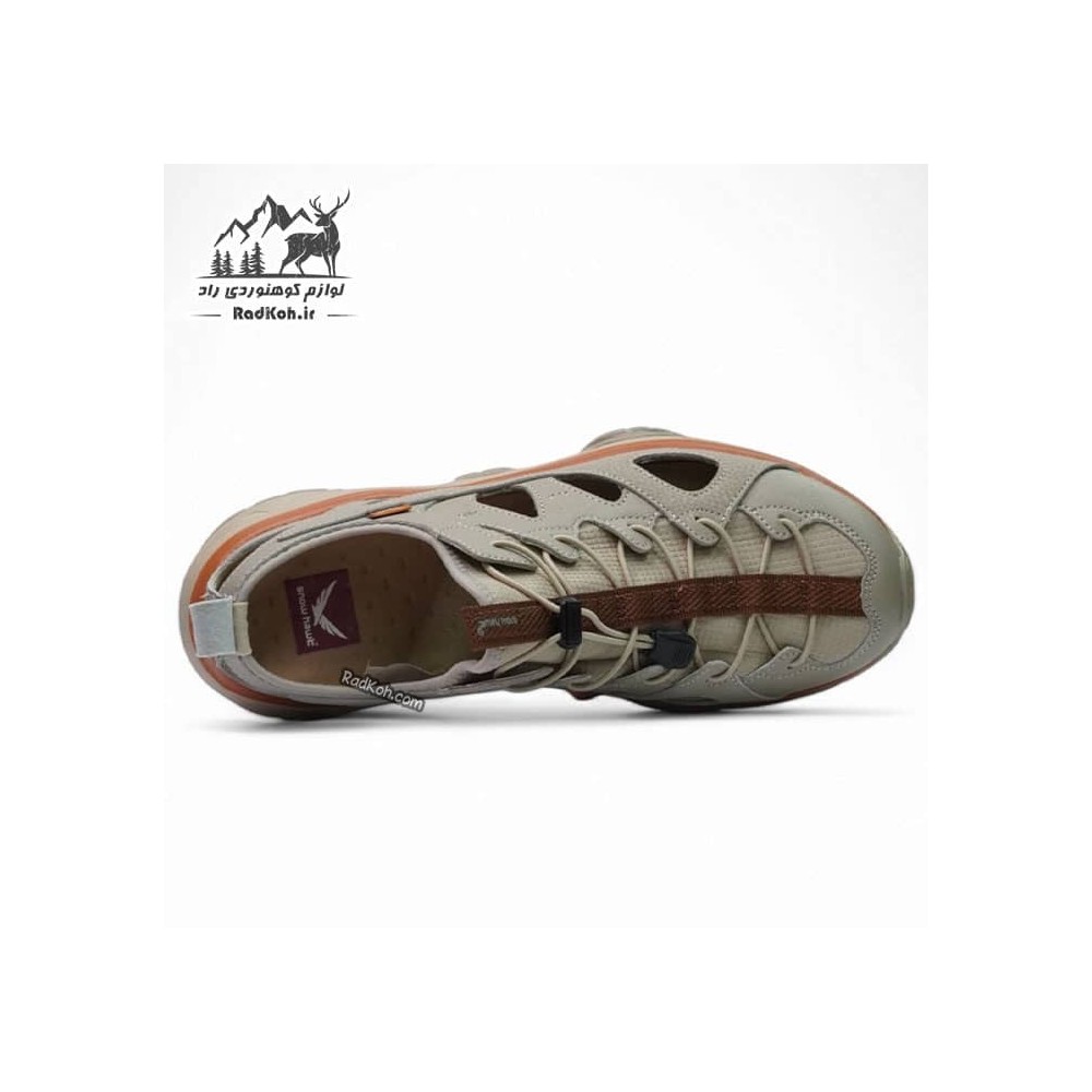 کفش اسنوهاک کد SN-S1265M-3 رنگ خاکی روشن