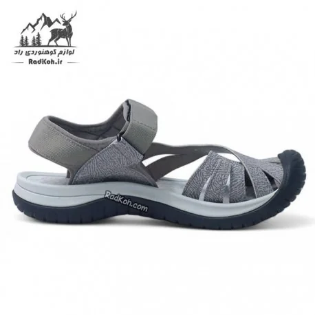 صندل مردانه طبیعت گردی اسنوهاک مدل King کد SN-375-2 رنگ طوسی