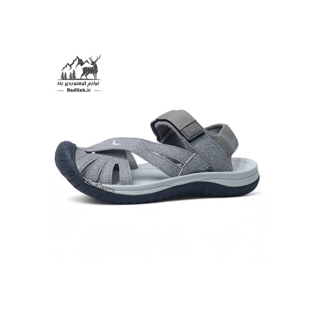 صندل جلو بسته مردانه اسنوهاک مدل King کد SN-375-2 رنگ طوسی