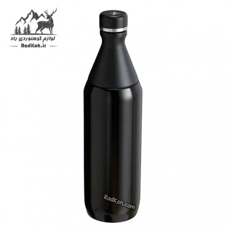 بطری 590 میلی لیتر مدل slim bottle رنگ مشکی (10-12069-024)