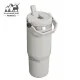 تراول ماگ نی دار استنلی 880 میلی لیتر مدل FLIP STRAW TUMBLER 0.88L رنگ طوسی