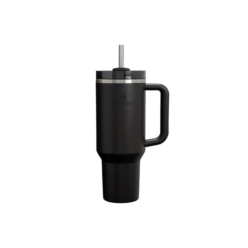 ماگ استنلی نی دار 1.18 لیتر مدل Quencher H2.0 Tumbler 1.18 L رنگ مشکی