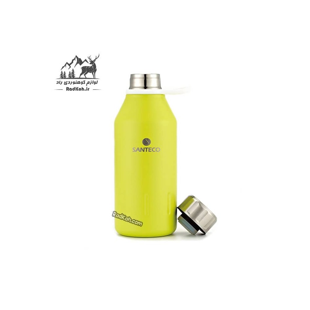 فلاسک 350 میلی لیتر سانتکو مدل Kola رنگ زرد SKL-350-1-2