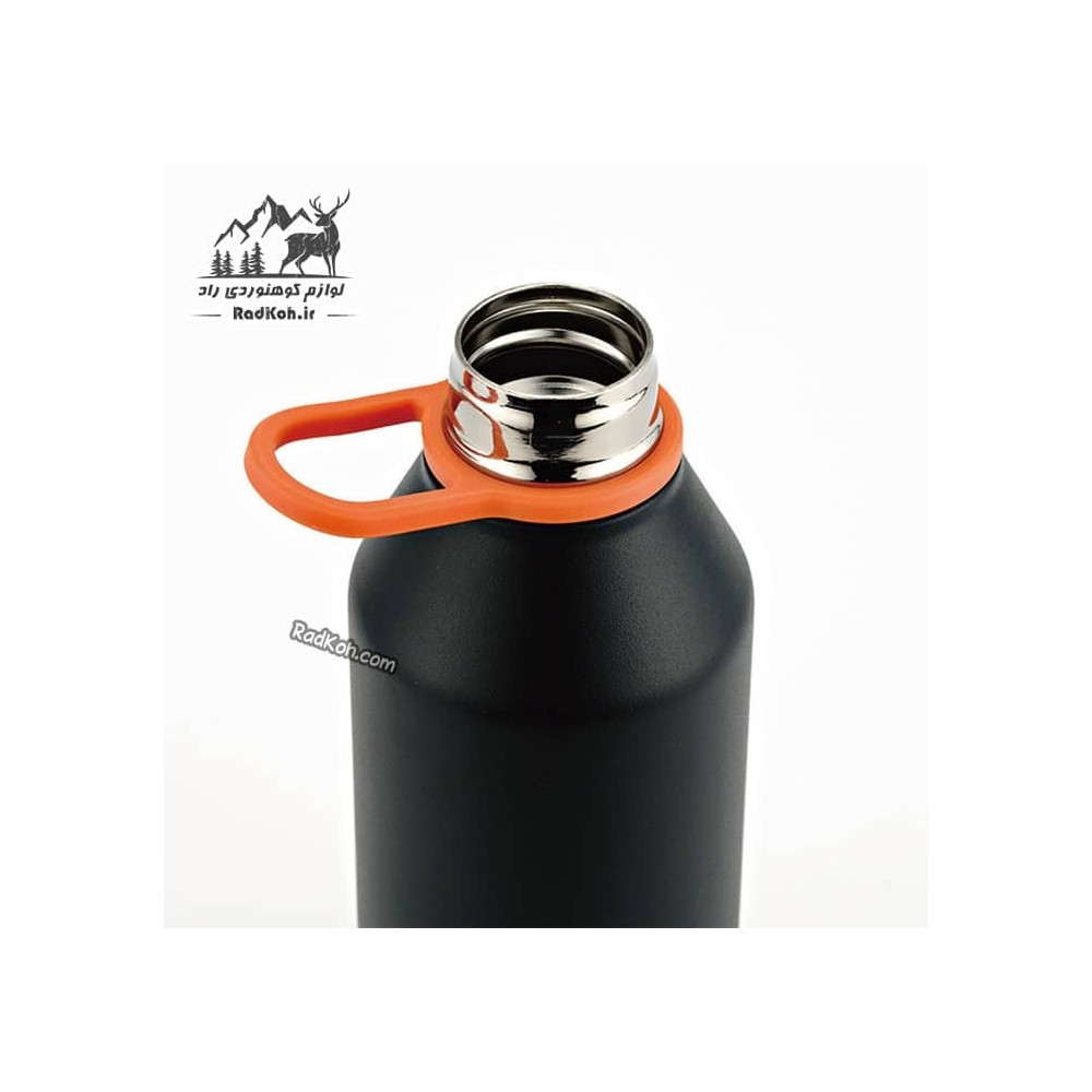 فلاسک دوجداره سانتکو مدل Kola حجم 350 میلی لیتر رنگ مشکی SKL-350-1-3