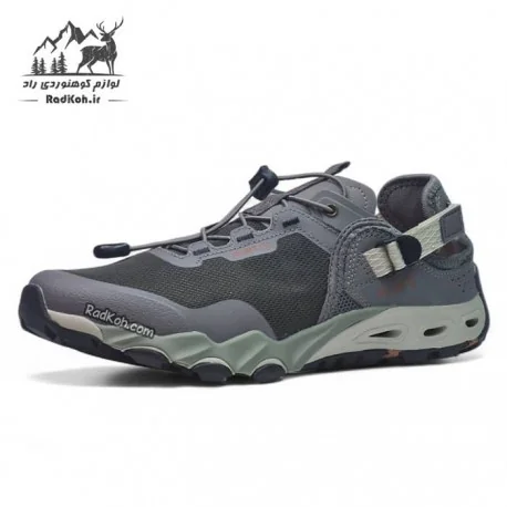کفش صندل هومتو مردانه مدل humtto 640717A-11 رنگ طوسی/سبز