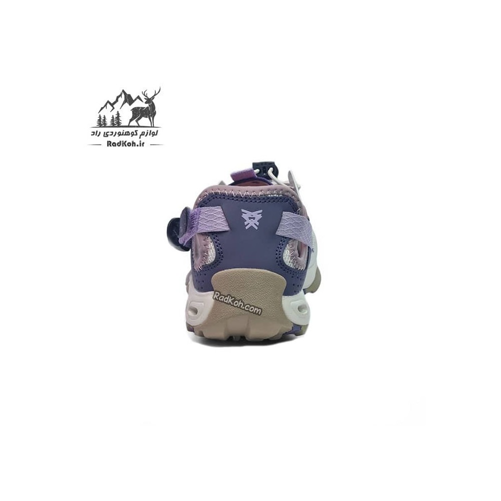 کفش صندل طبیعت گردی هامتو زنانه مدل 640717B-3 رنگ سفید/سوسنی