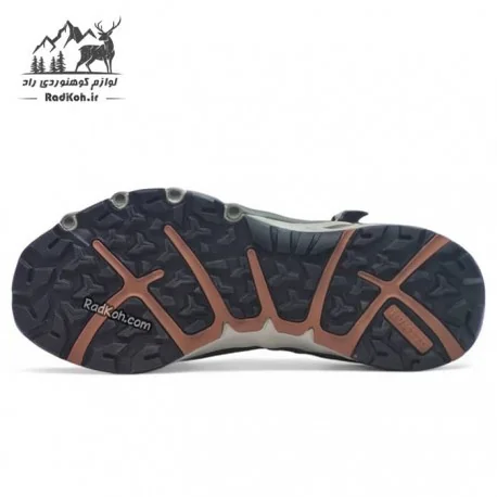 صندل هامتو زنانه مدل 640717B-11 رنگ طوسی/سبز