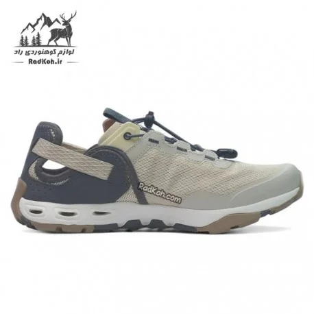 کفش صندل هامتو زنانه مدل 640717B-4 رنگ بژ/خاکستری
