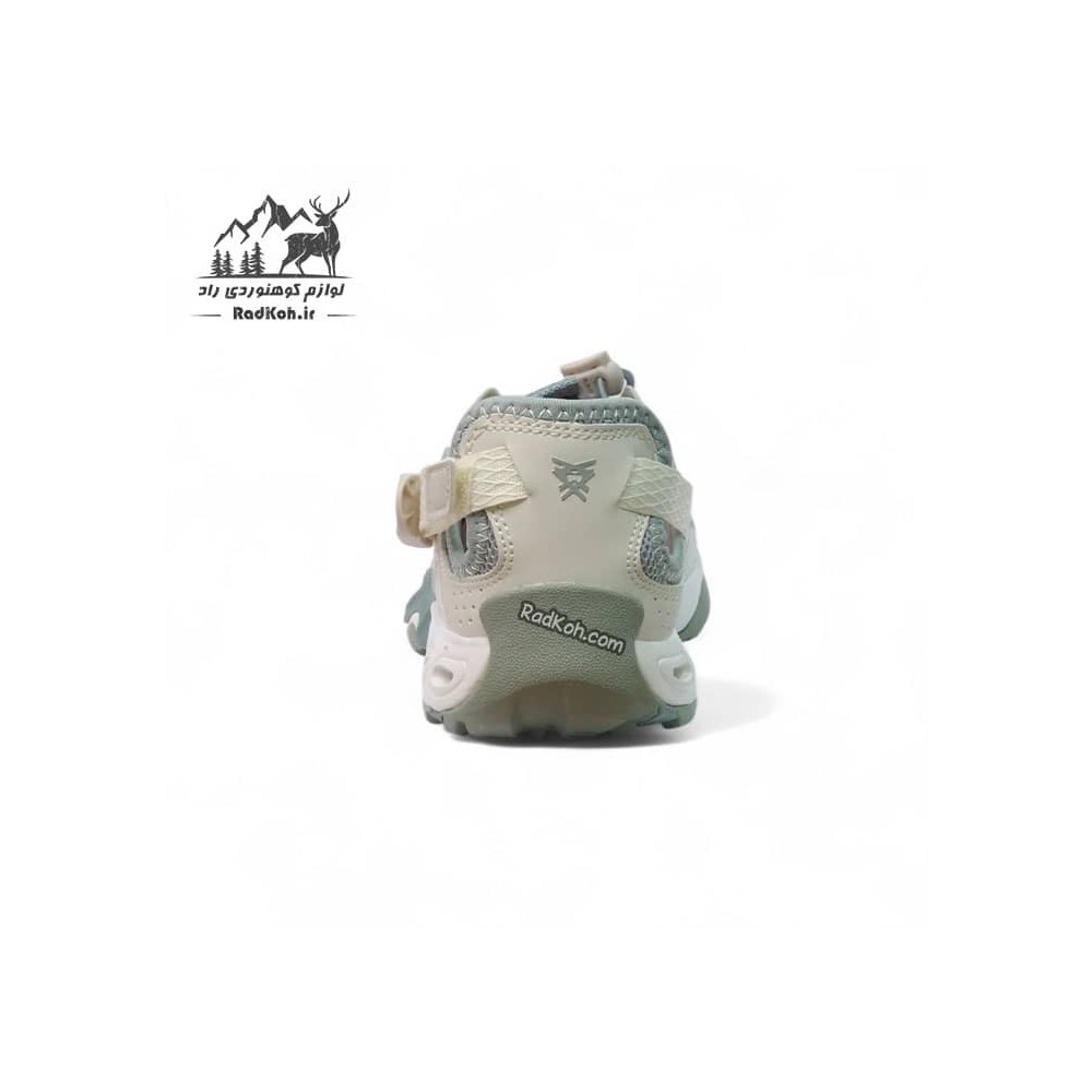 کفش صندل آب نوردی زنانه هامتو مدل 640717B-13 رنگ سبز/بژ
