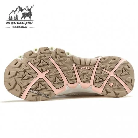 صندل زنانه هامتو مدل 660958B-2 رنگ کرم(بژ)/صورتی