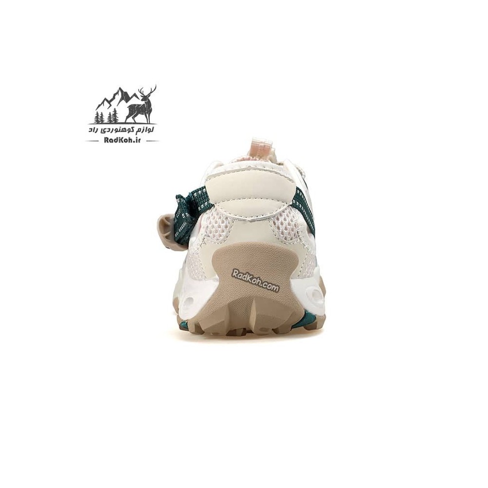 کفش صندل طبیعت گردی هامتو زنانه مدل 660958B-3 رنگ کرم(بژ)/سبز