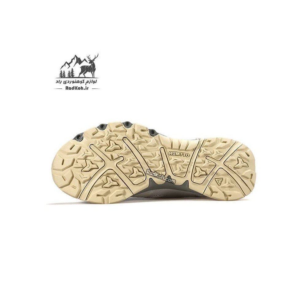 کفش هومتو مردانه مدل 660958A-4 رنگ طوسی/سبز فسفری