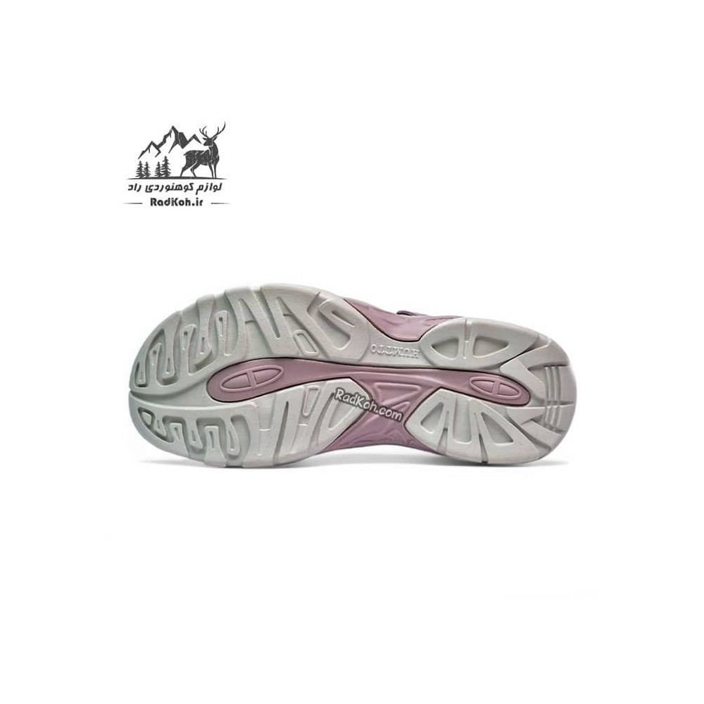 صندل هامتو زنانه مدل 710445B-30 رنگ طوسی/یاسی