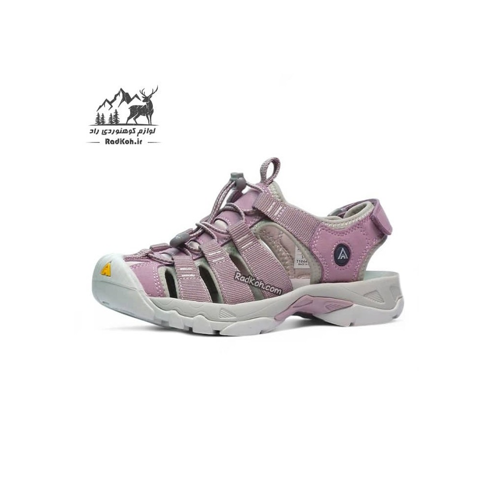 صندل پیاده روی زنانه هامتو مدل 710445B-30 رنگ طوسی/یاسی