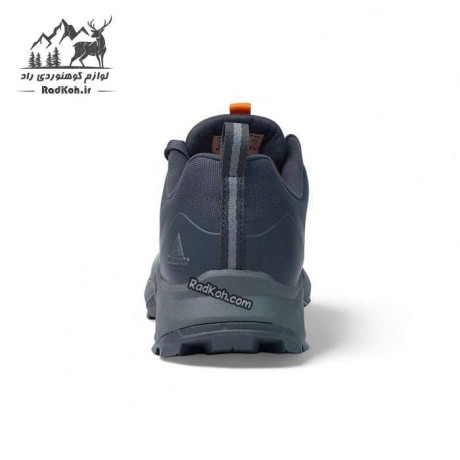 کفش طبیعت گردی زنانه هامتو مدل 110396B-23 رنگ خاکستری تیره/نارنجی