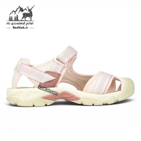 صندل هامتو مدل 9602-13 رنگ کرم(بژ)/صورتی
