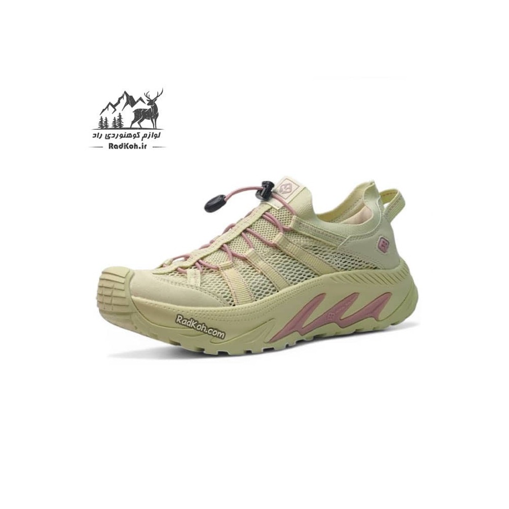 کتانی پیاده روی زنانه مدل رویال سالامان کد SLM97100W8 رنگ کرم(بژ)