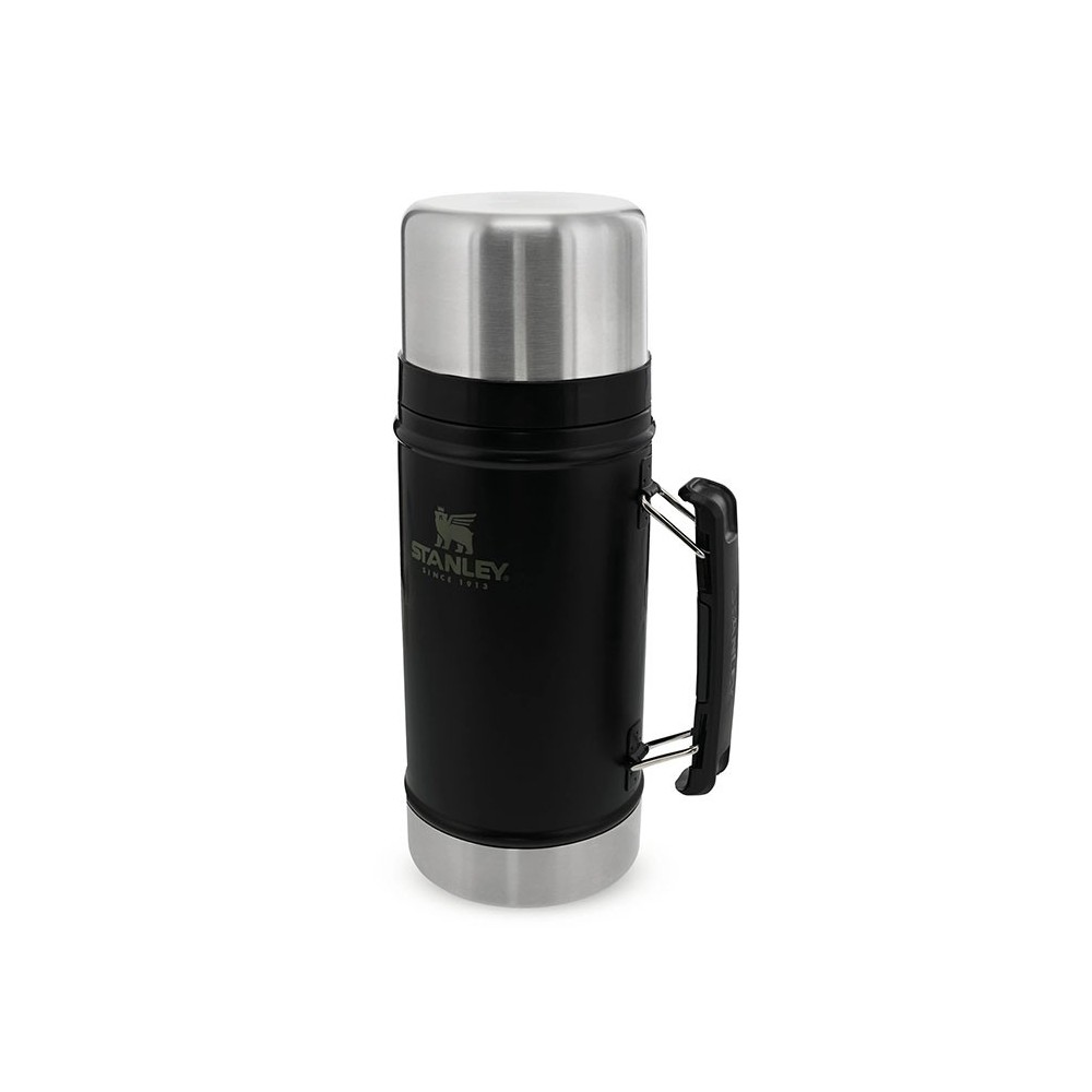 	فلاسک غذا 940 میلی لیتری استنلی کلاسیک مدل Classic Food Jar 0.94 L رنگ مشکی
