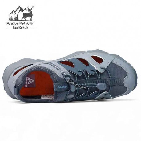 کفش صندل پیاده روی هامتو مردانه مدل 360548A-3 رنگ طوسی/خاکستری