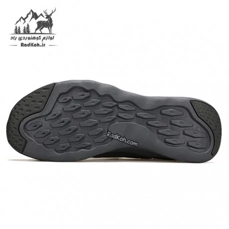 کفش چرم هامتو مردانه مدل 350168A-2 رنگ طوسی