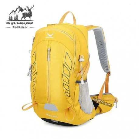 کوله پشتی کوهنوردی 30 لیتر اسنوهاک مدل ROCK کد SN-B3120 رنگ زرد