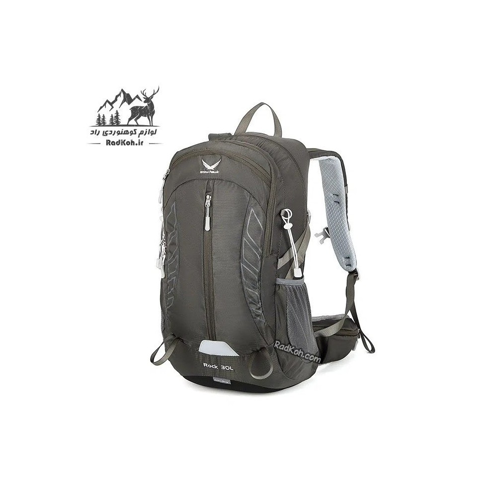 کوله پشتی 30 لیتر اسنوهاک مدل ROCK کد SN-B3120 رنگ سبز تیره