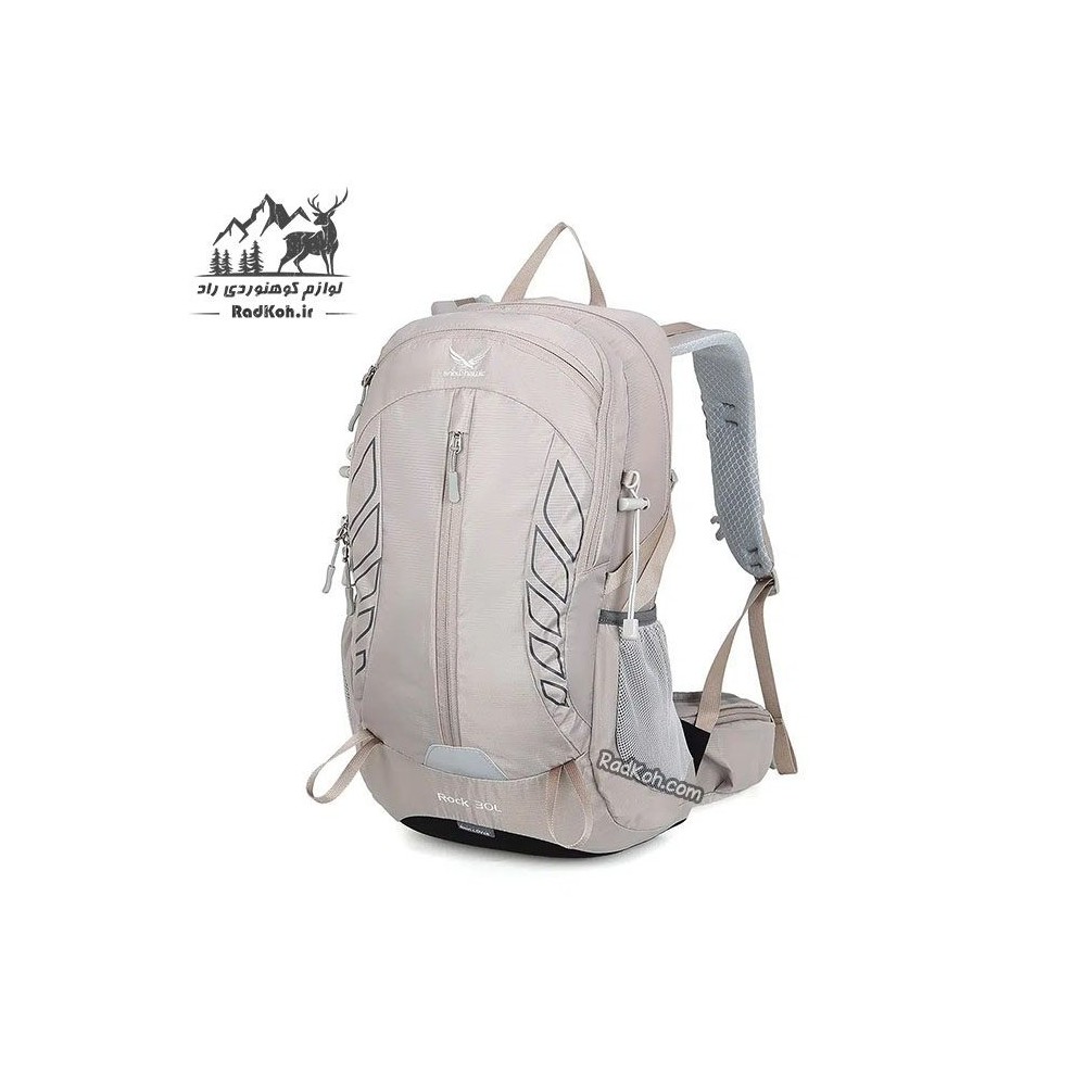 کوله پشتی 30 لیتری اسنوهاک مدل ROCK کد SN-B3120 رنگ طوسی