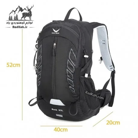 کوله پشتی مردانه 30 لیتر اسنوهاک مدل ROCK کد SN-B3120 رنگ مشکی