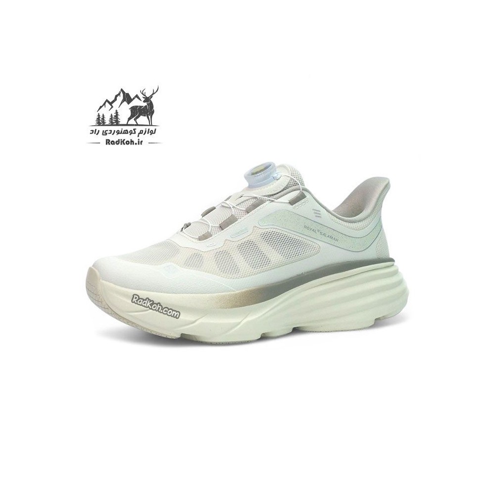 کفش پیاده روی زنانه مدل سالامان رویال کد SLM97111-1-W2 رنگ سفید/کرم(بژ)