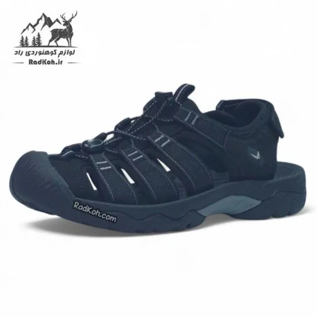 صندل جلو بسته مردانه اسنوهاک مدل SN-S1279M-1 رنگ مشکی