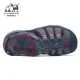 صندل آبنوردی اسنوهاک زنانه مدل SN-S1278W-4 رنگ خاکستری/زرشکی