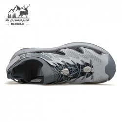 صندل پیاده روی هامتو مردانه مدل 760763A-2 رنگ طوسی/خاکستری