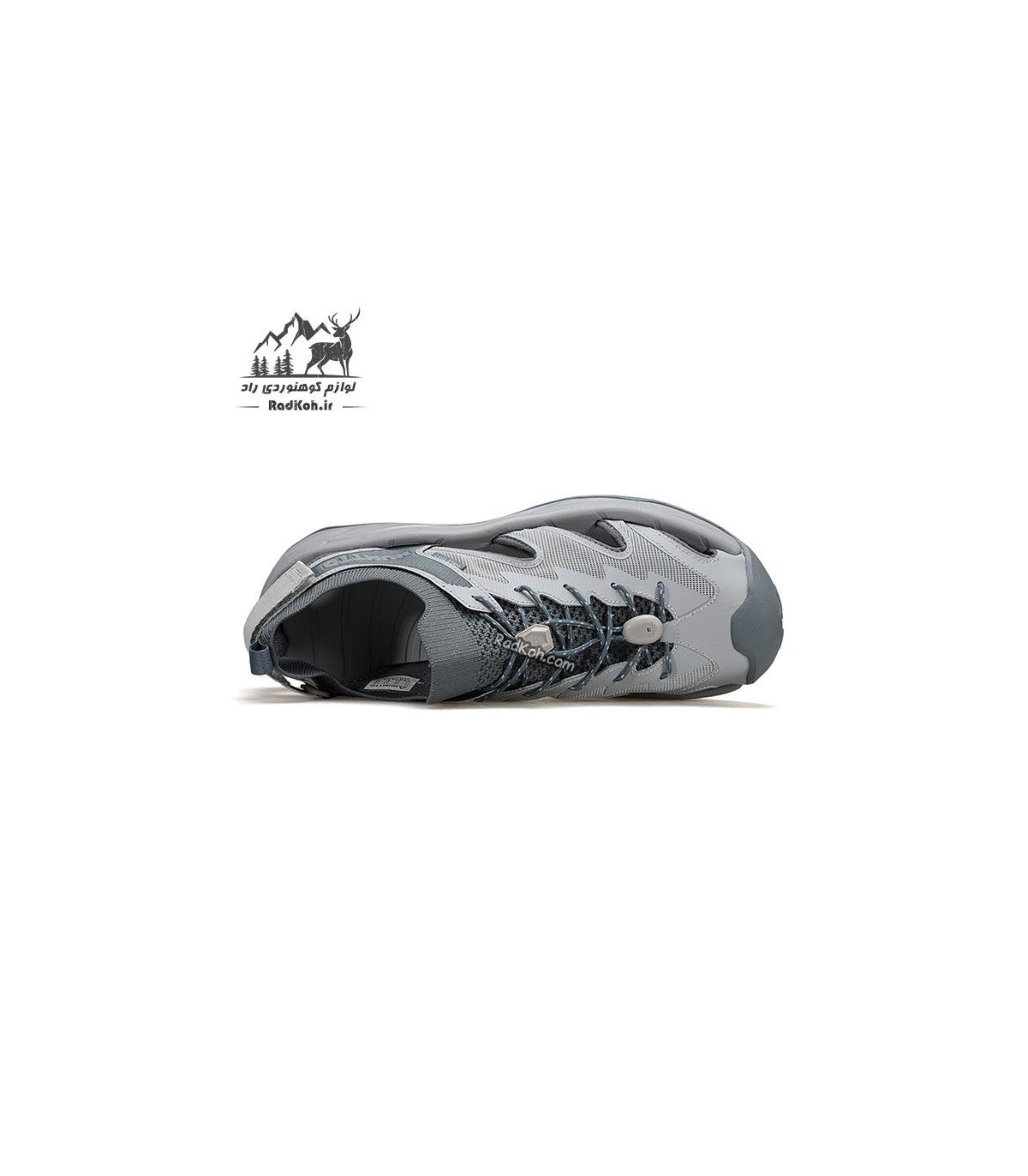صندل پیاده روی هامتو مردانه مدل 760763A-2 رنگ طوسی/خاکستری