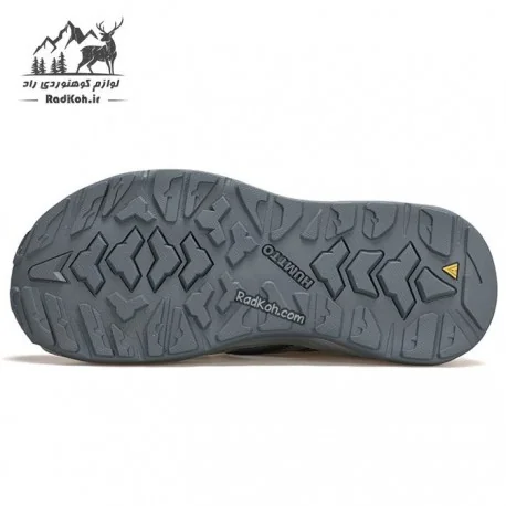 صندل مردانه هامتو مدل 760763A-2 رنگ طوسی/خاکستری
