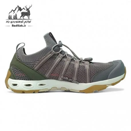 کفش هامتو مردانه مدل 888651A-6 رنگ طوسی/سبز