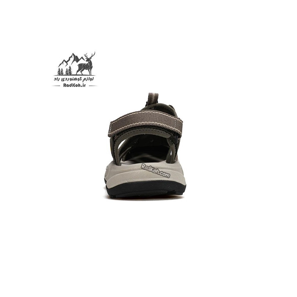 صندل زنانه هامتو مدل 760289B-7 رنگ کرم(بژ)/سبز