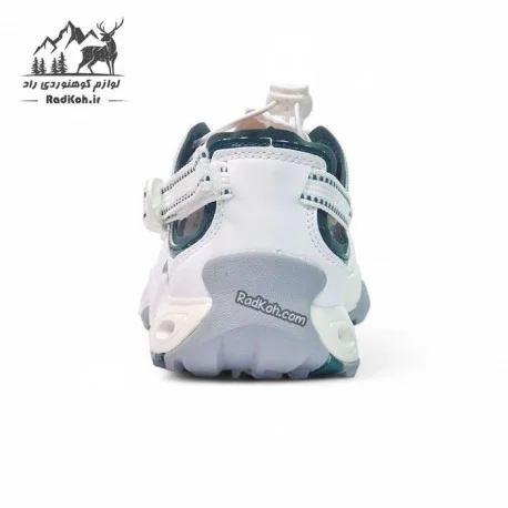 کفش صندل طبیعت گردی زنانه هامتو مدل 660893B-11 رنگ سفید/سبز
