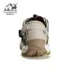 صندل زنانه هامتو مدل 630261B-15 رنگ خاکستری تیره/کرم(بژ)
