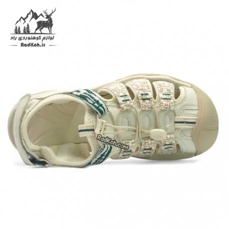 صندل اسنوهاک زنانه مدل carcross کد SN-S1278W-1 رنگ کرم(بژ)/سبز