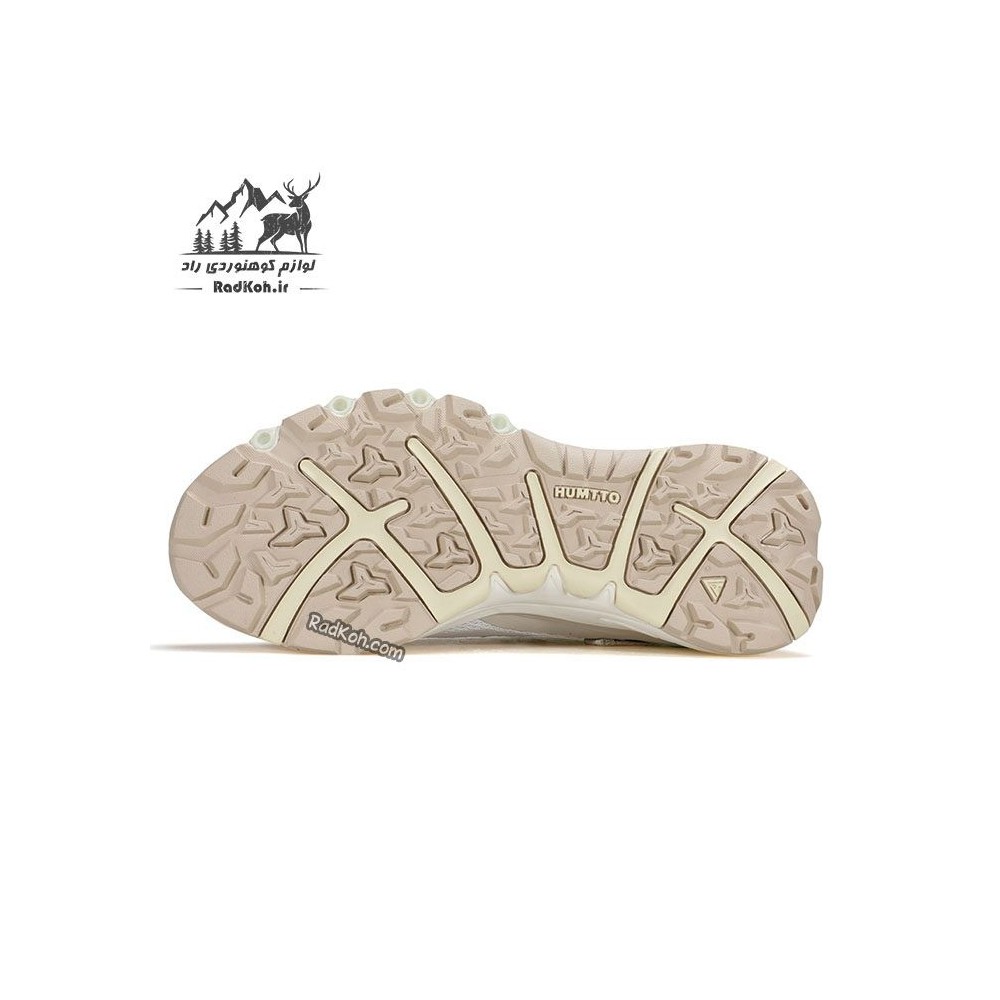 صندل زنانه هامتو مدل 660893B-5 رنگ کرم(بژ)/سبز روشن
