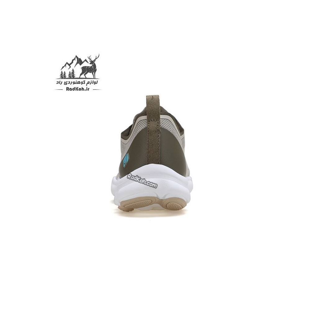 کفش رانینگ زنانه هامتو مدل 360519B-4 رنگ کرم(بژ)/سبز