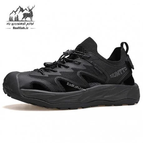 صندل پیاده روی هامتو مردانه مدل 760763A-1 رنگ مشکی