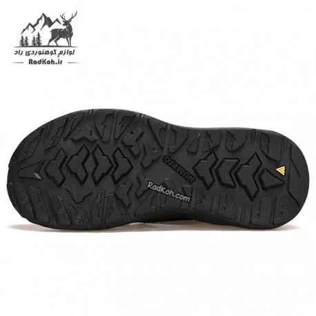 صندل مردانه هامتو مدل 760763A-1 رنگ مشکی