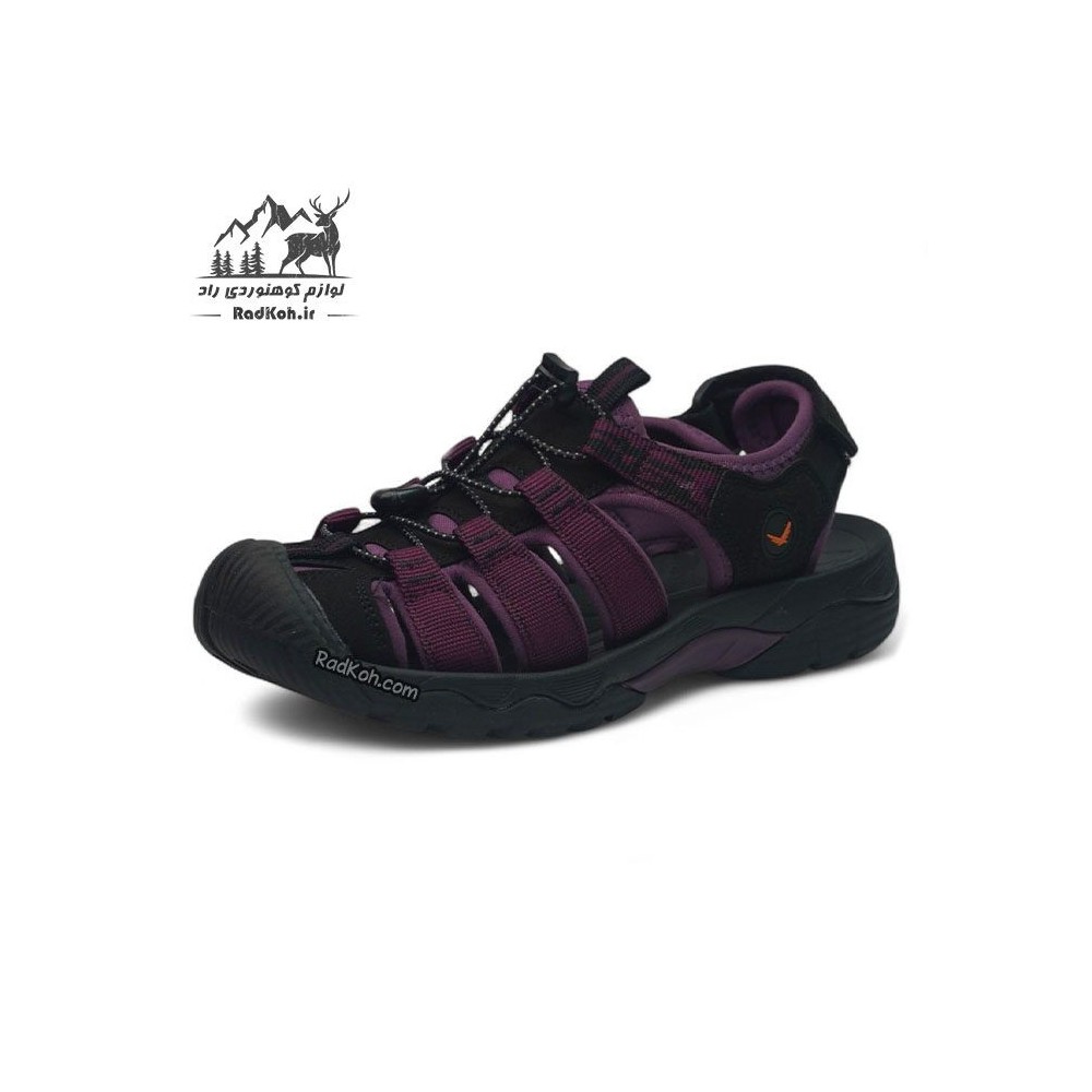 صندل زنانه اسنوهاک مدل carcross کد SN-S1278W-3 رنگ مشکی/بنفش