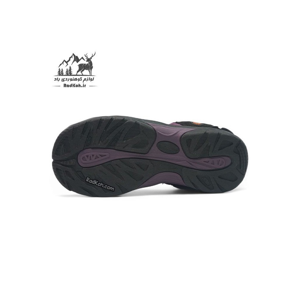 صندل اسنوهاک زنانه مدل carcross کد SN-S1278W-3 رنگ مشکی/بنفش