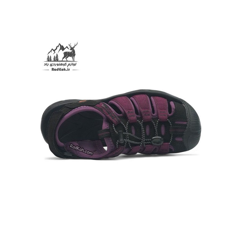 صندل کوهنوردی اسنوهاک زنانه مدل carcross کد SN-S1278W-3 رنگ مشکی/بنفش