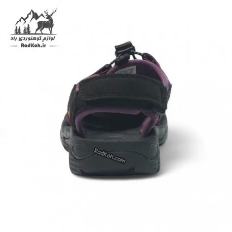 صندل طبیعت گردی اسنوهاک زنانه مدل carcross کد SN-S1278W-3 رنگ مشکی/بنفش
