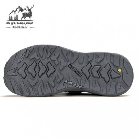صندل طبیعت گردی مردانه هامتو مدل 760393A-2 رنگ خاکستری تیره
