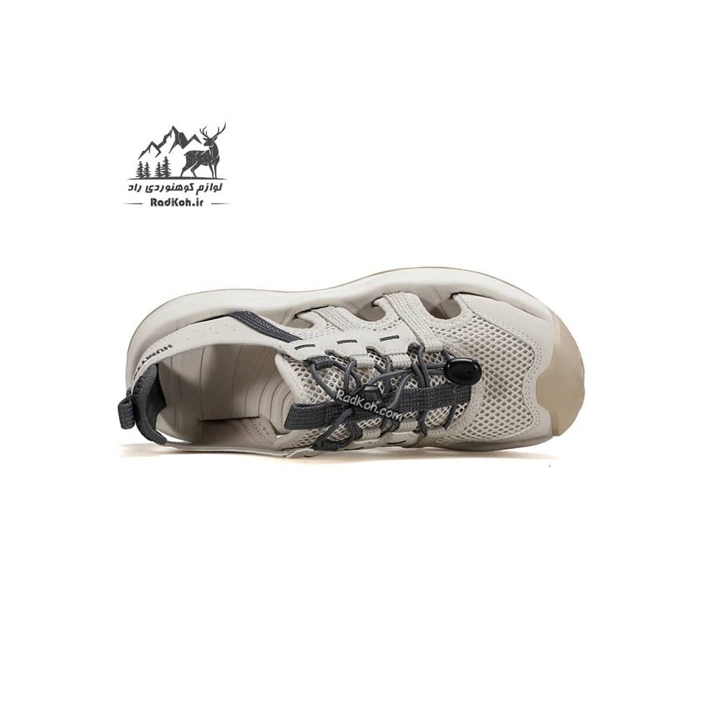 صندل پیاده روی هامتو زنانه مدل 760514B-3 رنگ بژ/خاکستری