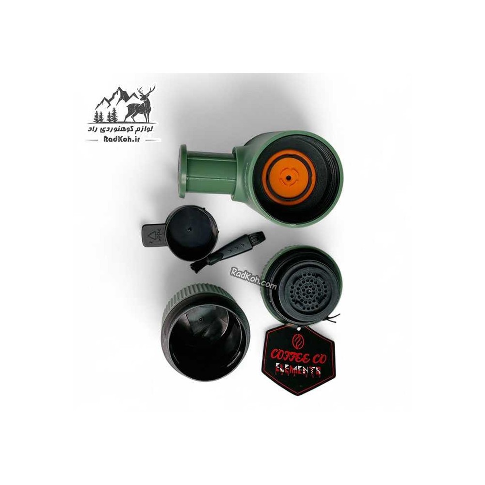 اسپرسو ساز فوری مدل coffee co کد 2-6230078-80 رنگ سبز زیتونی